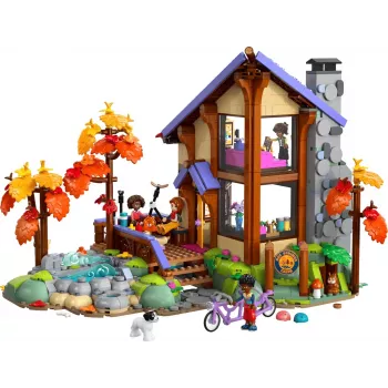 LEGO Friends 42705 Jaukus rudens miško namelys (1229 dalių)