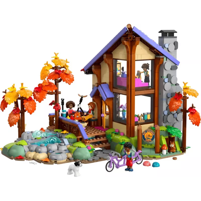 LEGO Friends 42705 Jaukus rudens miško namelys (1229 dalių)