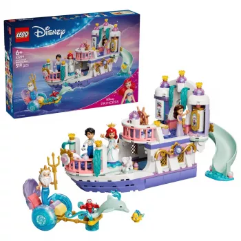 LEGO Disney 43299 Ariel's karališkas vestuvinis laivas (519 dalių)