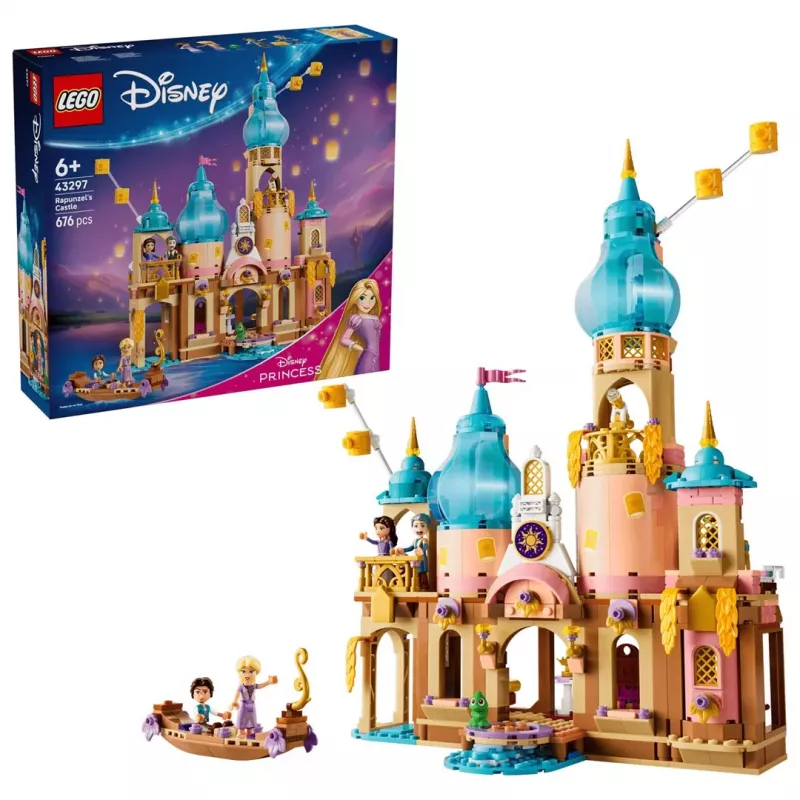 LEGO Disney 43297 Rapunzel's pilis (676 dalių)