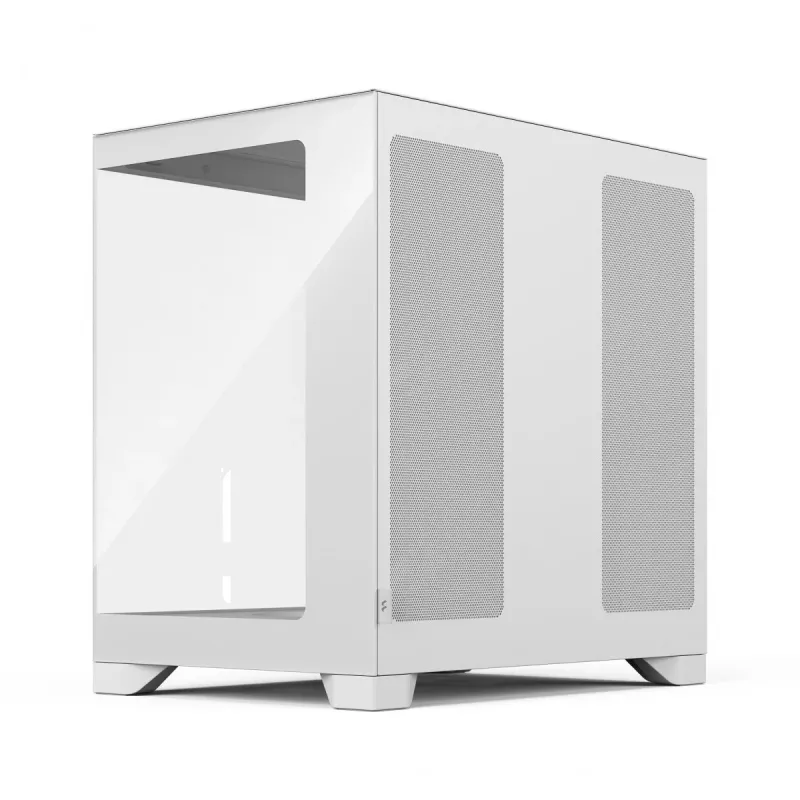 Fractal Design Pop 2 Vision White RGB ATX vidutinis bokštas (grūdintas stiklas)