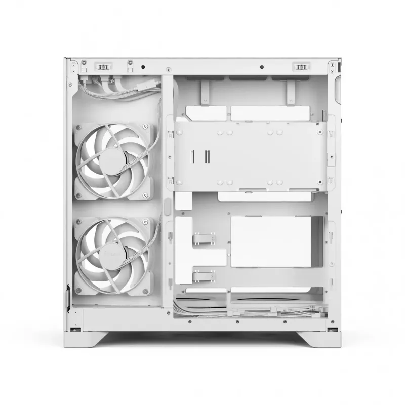 Fractal Design Pop 2 Vision White RGB ATX vidutinis bokštas (grūdintas stiklas)