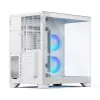 Fractal Design Pop 2 Vision White RGB ATX vidutinis bokštas (grūdintas stiklas)