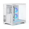 Fractal Design Pop 2 Vision White RGB ATX vidutinis bokštas (grūdintas stiklas)