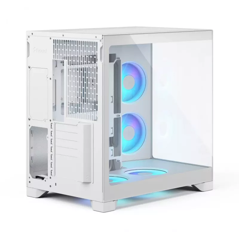 Fractal Design Pop 2 Vision White RGB ATX vidutinis bokštas (grūdintas stiklas)