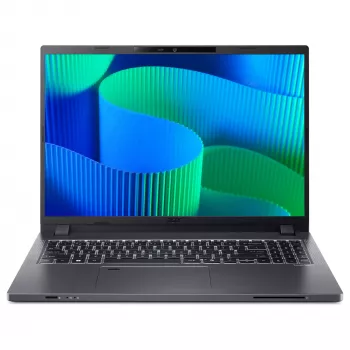 Acer TravelMate P2 16 verslo nešiojamas kompiuteris (Core 3 100U, 16GB, 256GB SSD, 16 colių 16:10, Win 11 Pro)
