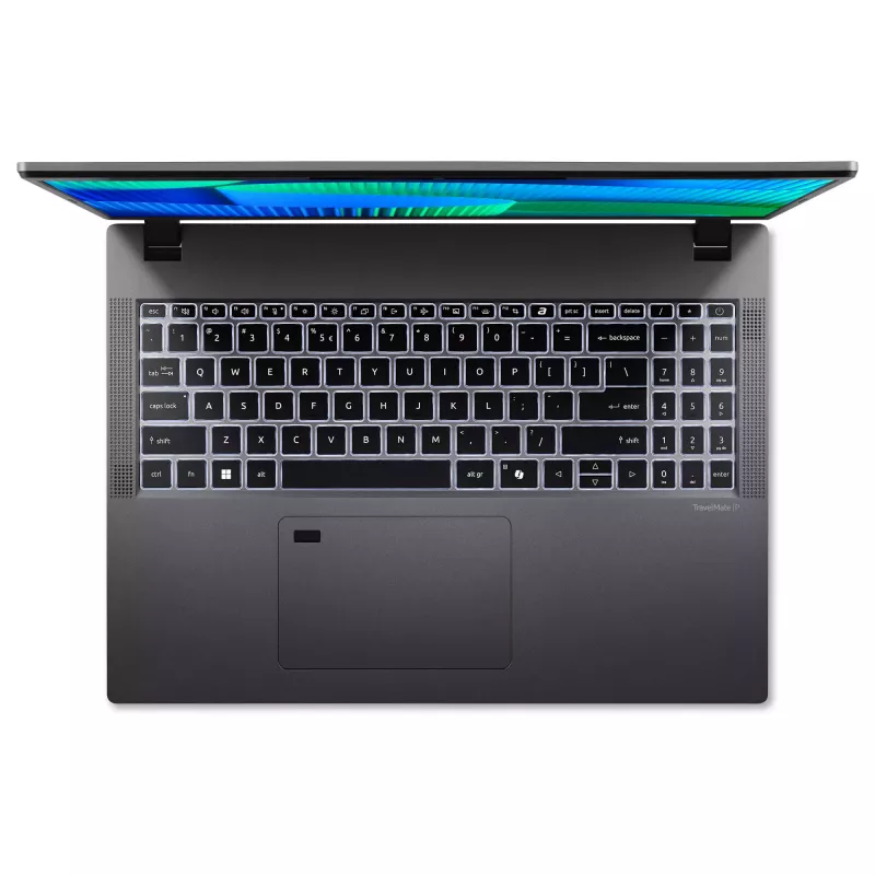 Acer TravelMate P2 16 verslo nešiojamas kompiuteris (Core 3 100U, 16GB, 256GB SSD, 16 colių 16:10, Win 11 Pro)