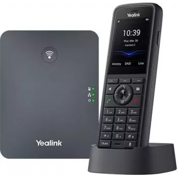 Yealink SIP-W79P Pro Patvari DECT IP Telefonų Sistema Juoda (W70B + W59R Pro, IP67, Bluetooth 5.2)