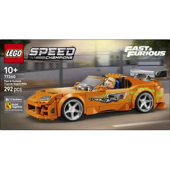 LEGO Speed Champions 77260 „The Fast and The Furious“ Toyota Supra MK4 (292 detalės)