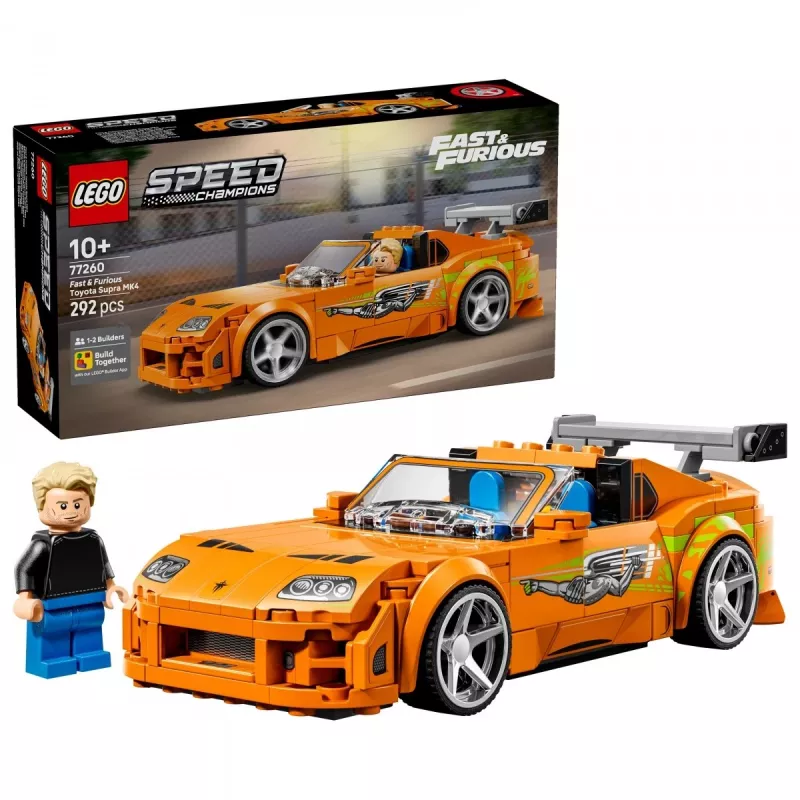 LEGO Speed Champions 77260 „The Fast and The Furious“ Toyota Supra MK4 (292 detalės)