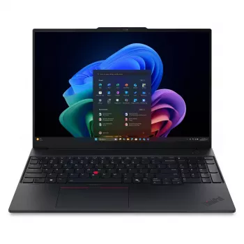 Lenovo ThinkPad E16 Gen 4 21YC000QGE verslo nešiojamas kompiuteris, Intel Core Ultra 7 355, 16 colių WUXGA, 16GB DDR5, 512GB SSD, Windows 11 Pro, vokiška QWERTZ klaviatūra