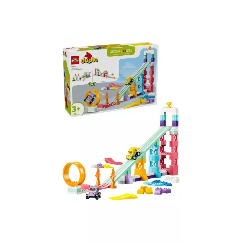 LEGO DUPLO 10478 3 in 1 Creative Ramps with Vehicles