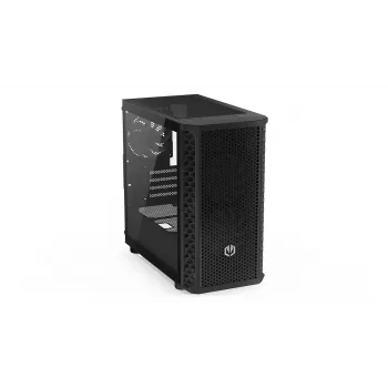 Kompiuterio korpusas Endorfy Signum M30 ARGB — Micro Tower mATX, tinklinis priekis, 3x 120 mm ARGB ventiliatoriai, grūdintas stiklas, USB-C 20 Gb/s