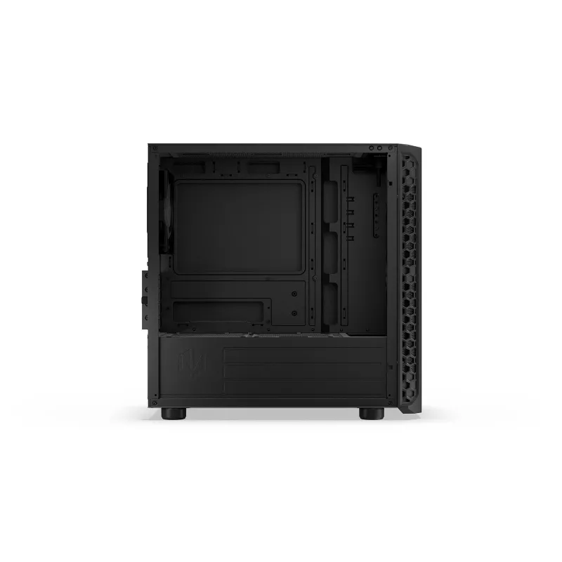 Kompiuterio korpusas Endorfy Signum M30 ARGB — Micro Tower mATX, tinklinis priekis, 3x 120 mm ARGB ventiliatoriai, grūdintas stiklas, USB-C 20 Gb/s