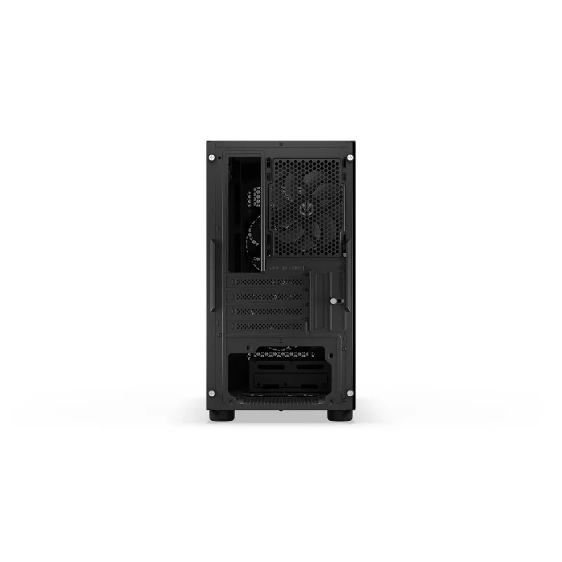 Kompiuterio korpusas Endorfy Signum M30 ARGB — Micro Tower mATX, tinklinis priekis, 3x 120 mm ARGB ventiliatoriai, grūdintas stiklas, USB-C 20 Gb/s