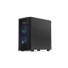 Kompiuterio korpusas Endorfy Signum M30 ARGB — Micro Tower mATX, tinklinis priekis, 3x 120 mm ARGB ventiliatoriai, grūdintas stiklas, USB-C 20 Gb/s