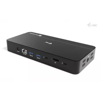 i-tec TB5 Triple Display Docking Station, 2x Thunderbolt 5, DP 2.1, 6x USB, M.2 NVMe slot, 2.5G LAN, SD/microSD, Audio, PD 140W