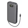 Belkin UltraCharge Pro Laptop Power Bank 27K 27000mAh 240W su integruotu USB-C laidu ir skaitmeniniu ekranu, anglies spalvos