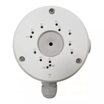Reolink RLA-JBS1 Jungiamoji dėžutė – aliuminio lydinys, atspari vandeniui, skirta bullet ir PoE kameroms, Ø 11,4 cm, balta