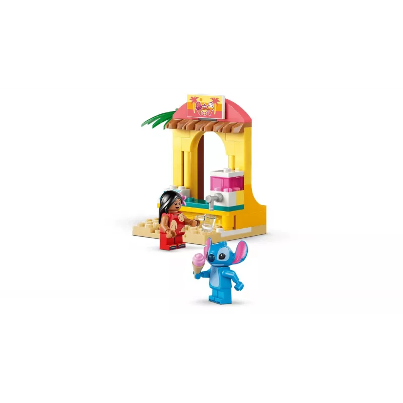 LEGO Disney 43280 Paplūdimio pramogos su Lilo ir Stitch (113 dalių)