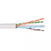 Extralink CAT6A U/UTP vidaus montavimo kabelis 305 m Baltas EX.96631