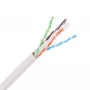 Extralink CAT6A U/UTP vidaus montavimo kabelis 305 m Baltas EX.96631