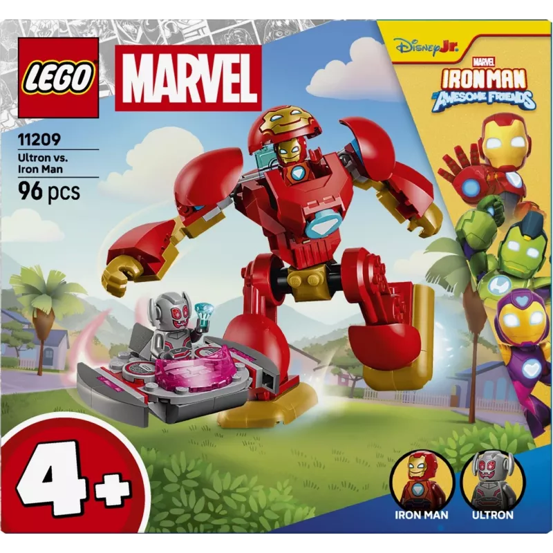 LEGO Marvel 11209 Ultron vs. Iron Man (96 vnt.)
