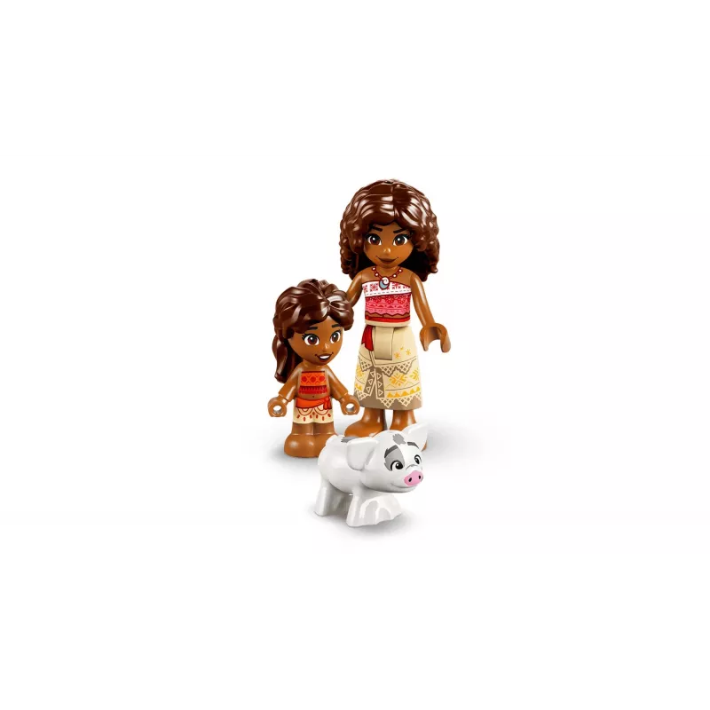 LEGO Disney Moana 43282 Kaimo namelis ir valtis