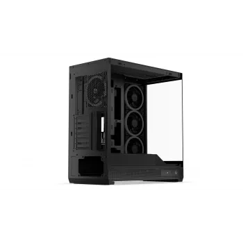 ENDORFY Fishtank 6000 Corona Mid-Tower PC Case - Black, Dual Tempered Glass, 4x ARGB Fans, USB-C, E-ATX