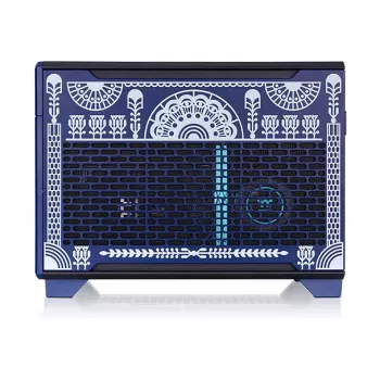 Thermaltake TR100 Koralie Edition Cobalt Blue Mini-ITX SFF korpusas su PCIe 4.0 keltuvu - CA-11A-00SPNN-AR