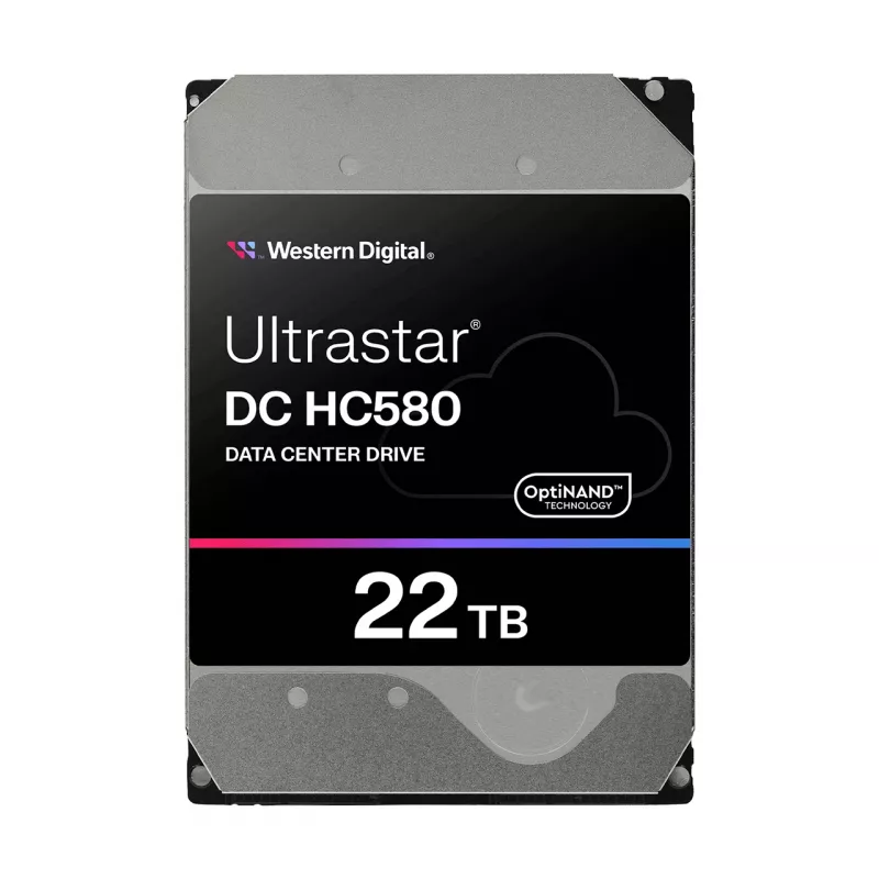 Western Digital Ultrastar DC HC580 WUH722422ALE6L1 22 TB vidinis kietasis diskas 7200 RPM 512 MB 3,5 inch SATA III SED