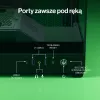 ENDORFY Fishtank 6000 Flex vidutinis bokštinis kompiuterio korpusas – juodas, dvigubas grūdintas stiklas, USB-C, E-ATX, paruoštas galiniam jungimui (be ventiliatorių)