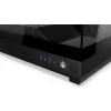 ENDORFY Fishtank 6000 Flex vidutinis bokštinis kompiuterio korpusas – juodas, dvigubas grūdintas stiklas, USB-C, E-ATX, paruoštas galiniam jungimui (be ventiliatorių)