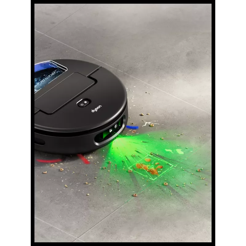 Dyson Spot+Scrub Ai šlapio ir sauso valymo robotas dulkių siurblys 586183-01 Juodas