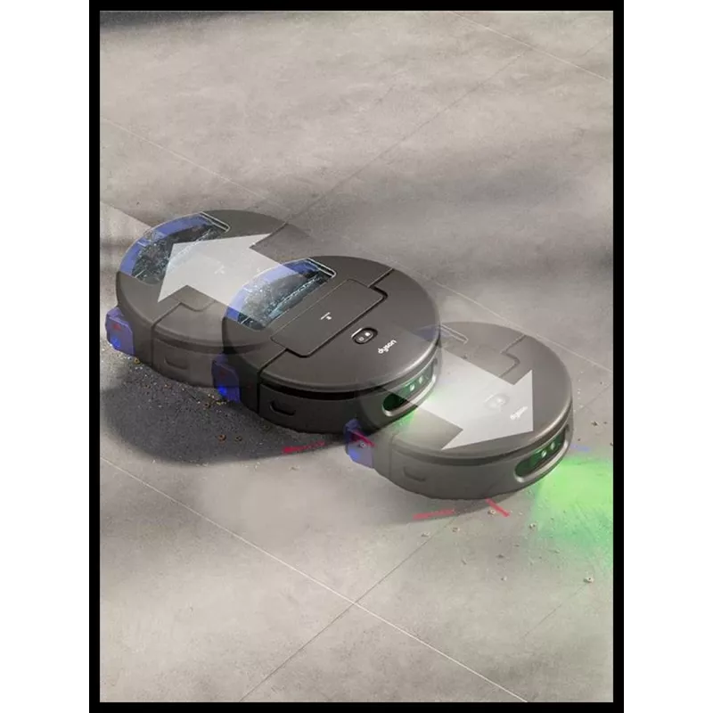 Dyson Spot+Scrub Ai šlapio ir sauso valymo robotas dulkių siurblys 586183-01 Juodas