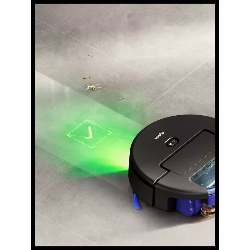 Dyson Spot+Scrub Ai šlapio ir sauso valymo robotas dulkių siurblys 586183-01 Juodas