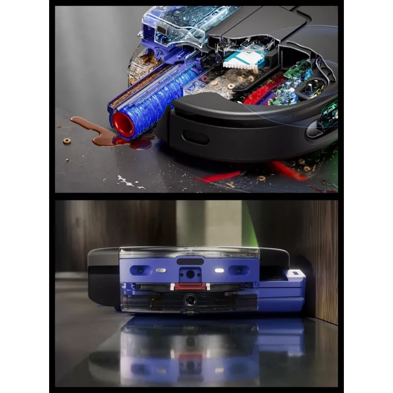Dyson Spot+Scrub Ai šlapio ir sauso valymo robotas dulkių siurblys 586183-01 Juodas