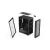 ENDORFY Ventum 400 Air ATX korpusas – juodas, grūdintas stiklas, 4x Stratus 120 PWM ventiliatoriai, USB-C