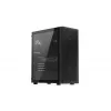 ENDORFY Ventum 400 Air ATX korpusas – juodas, grūdintas stiklas, 4x Stratus 120 PWM ventiliatoriai, USB-C