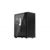 ENDORFY Ventum 400 Air ATX korpusas – juodas, grūdintas stiklas, 4x Stratus 120 PWM ventiliatoriai, USB-C