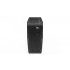 ENDORFY Ventum 400 Air ATX korpusas – juodas, grūdintas stiklas, 4x Stratus 120 PWM ventiliatoriai, USB-C