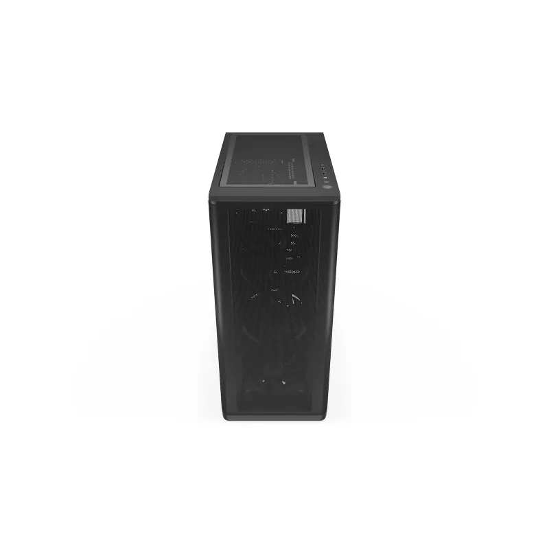 ENDORFY Ventum 400 Air ATX korpusas – juodas, grūdintas stiklas, 4x Stratus 120 PWM ventiliatoriai, USB-C