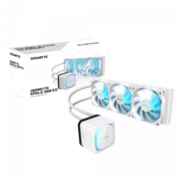 GIGABYTE EAGLE 360 ICE 360 mm Processor All-in-one liquid cooler 12 cm White 1 pc(s)
