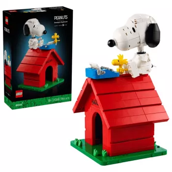 LEGO Ideas 21368 Peanuts Snoopy's Doghouse 1327 dalių statybinis rinkinys