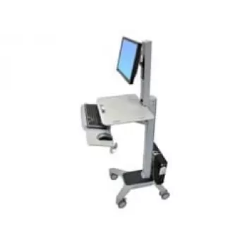 Ergotron WorkFit C-Mod Single LD Sit-Stand Workstation Cart 24-198-055 iki 27 colių