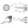 iFixit FixHub Knife Soldering Tip 1,4mm IF145-842-1 Sidabrinis