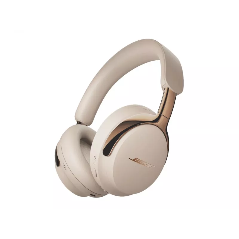 Bose QuietComfort Ultra Headphones 2nd Gen 890101-0500 – Belaidės ausinės su ANC, erdviniu garsu, 24 h baterija, Cream