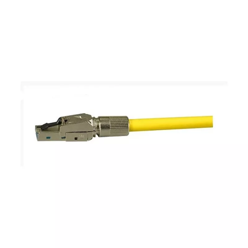 EFB Elektronik 88035.2 RJ45 Cat.8 Class I lauke montuojamas kištukas, AWG22-27, cinko liejiniu ekranuotas