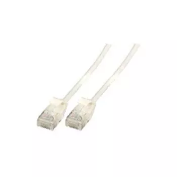 EFB-Elektronik RJ45 Patch Cable Cat.6A U/UTP TPE 3,6mm Ultraflex White 3m