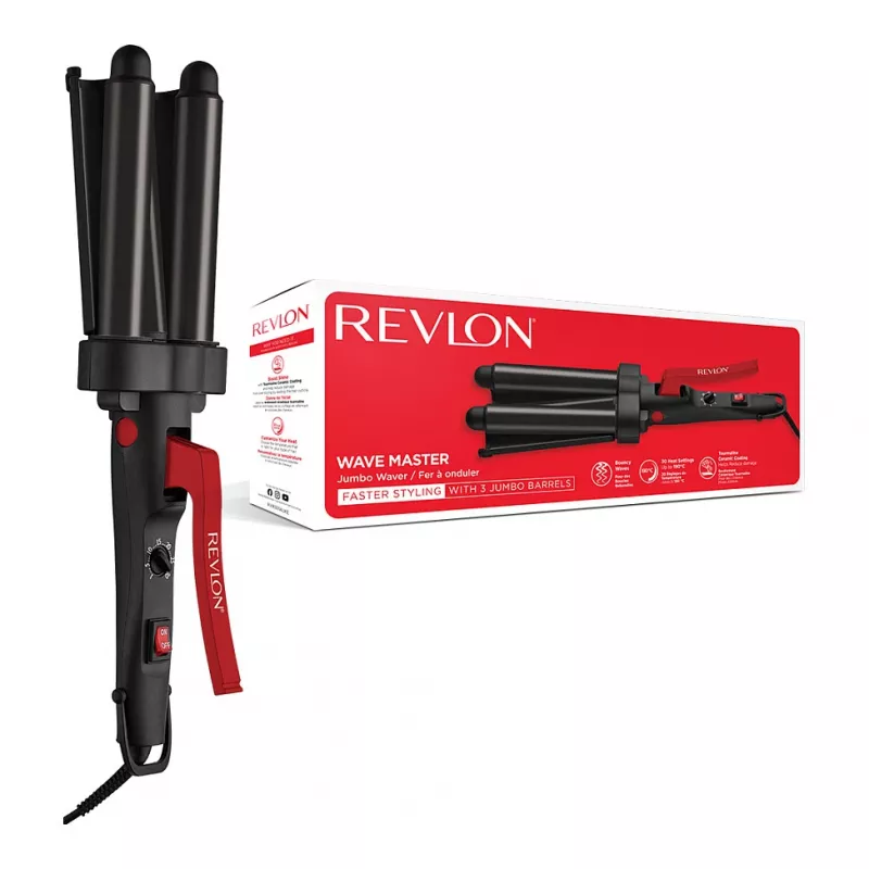 Revlon RVIR3056UKE Hot Air Brush – juoda/raudona
